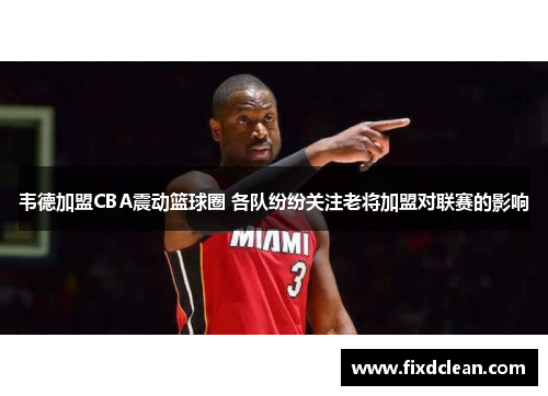 韦德加盟CBA震动篮球圈 各队纷纷关注老将加盟对联赛的影响